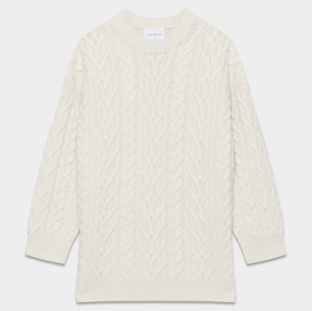Babaton Nourish Sweater in Matte Pearl
